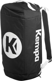 Kempa Sporttasche Rucksack K-LINE 53 x 30 x 26 cm schwarz mit Aufdruck Namen