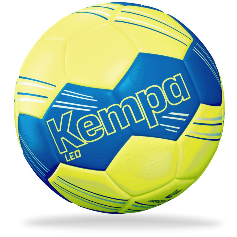 Pallone Da Pallamano Kempa Leo Fluo Giallo/Nero - Per Allenamento E Gioco - Foto 6