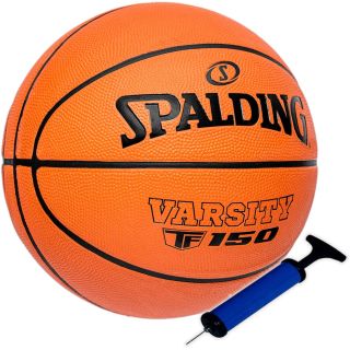 Spalding Basketball Varsity TF150 Outdoor Street Größe 6 + Ballpumpe