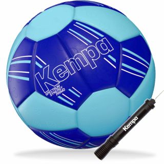 Kempa Handball Spectrum Synergy Primo blau 1 + Ballpumpe