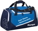 Kempa Sporttasche L Teamsport blau/marine 68 x 30 x 37 cm 75 L + Aufdruck Name