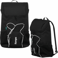 Kempa Handball Rucksack mit Ballnetz schwarz