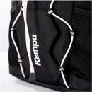 Kempa Rucksack Pro schwarz mit Ballnetz und Aufdruck Namen