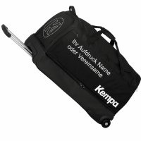 Kempa Trolley mit Aufdruck 120 L Teamsport XL schwarz 71,5 x 39,5 x 43  cm
