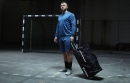 Kempa Trolley mit Aufdruck 120 L Teamsport XL schwarz 71,5 x 39,5 x 43  cm
