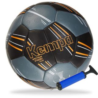 Kempa Handball Spectrum Synergy Plus schwarz/grau 3 + Ballpumpe
