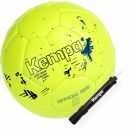 Kempa Handball Spectrum Synergy Primo fluo gelb Größe 2 + Kempa Ballpumpe