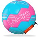 Kempa Handball LEO Training pink/aqua Größe 1 + Ballpumpe