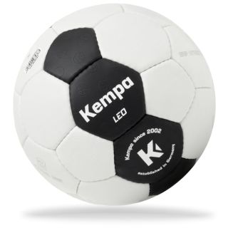 Kempa Handball Leo Black & White Training  weiß/schwarz 0 mini