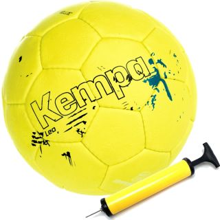 Kempa Handball LEO fluo gelb 3 + Ballpumpe