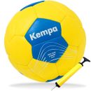 Kempa Handball Spectrum Synergy Plus gelb/blau Größe 0 mit Ballpumpe