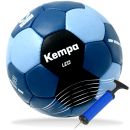 Kempa Handball Leo Training blau/schwarz Größe 0 + Ballpumpe