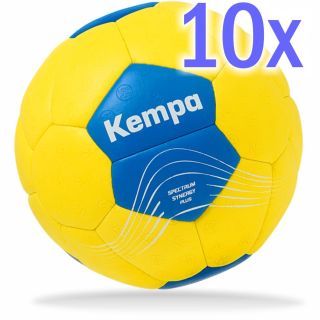 10 x Kempa Handball Spectrum Synergy Plus gelb/blau Größe 3