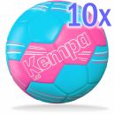 10 x Kempa Handball LEO Training pink/aqua...