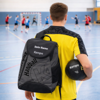 Kempa Handball Spectrum Synergy Primo schwarz 2 mit Aufdruck Name