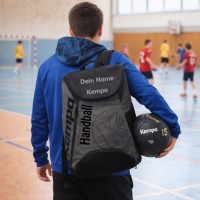 Kempa Handball Spectrum Synergy Primo schwarz 2 mit Aufdruck Name