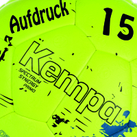 Kempa Handball Spectrum Synergy Primo fluo gelb 0 mit Aufdruck