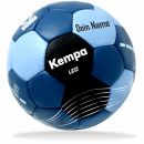 Kempa Handball Leo Training  blau/schwarz Größe 0 mit Aufdruck Name
