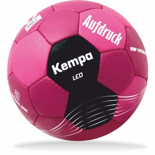Kempa Handball Leo für Kinder rot/pink 0 mit Aufdruck Name