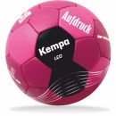 Kempa Handball Leo bordeaux rot/pink 1 mit Aufdruck Name