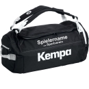 Kempa Sporttasche Rucksack K-LINE 40 L schwarz mit Aufdruck Name