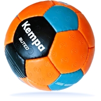 Kempa Handball Buteo orange/blau 2 mit Aufdruck