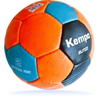 Kempa Handball Buteo orange/blau 2 mit Aufdruck