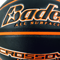 Baden Basketball Crossover indoor/outdoor schwarz/orange Größe 6