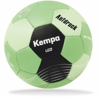 Kempa Handball Leo für Kinder grün/schwarz Größe 1 Aufdruck Name