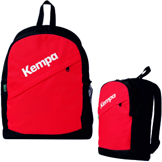 Kempa Rucksack Team Junior schwarz/rot