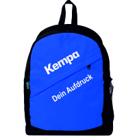 Kempa Rucksack Team Junior blau mit Aufdruck Name