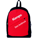 Kempa Rucksack Team Junior rot mit Aufdruck Name