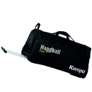 Kempa Handball Trolley L 90 L 73,5 x 36 x 35 cm mit Aufdruck Name schwarz silber/gold