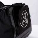 Kempa Handball Trolley L 90 L 73,5 x 36 x 35 cm mit Aufdruck Name schwarz pink/silber