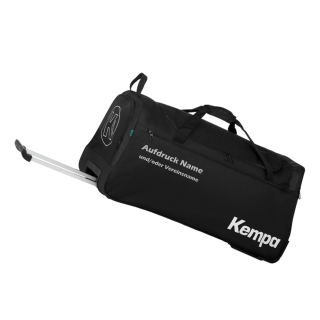 Kempa Trolley L 90 Liter 73,5 x 36 x 35 cm mit Aufdruck Name silber