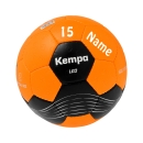 Kempa Handball orange Größe 1 mit Aufdruck Name