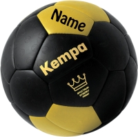 Kempa Handball Spectrum Synergy Primo schwarz/gold Größe 0 mit Aufdruck Name