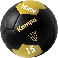 Kempa Handball Spectrum Synergy Primo schwarz/gold Größe 0 mit Aufdruck Name