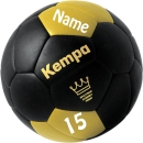 Kempa Handball Spectrum Synergy Primo schwarz/gold Größe 0 mit Aufdruck Name