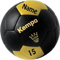 Kempa Handball Spectrum Synergy Primo schwarz/gold mit Aufdruck Name Größe 2