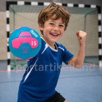 Kempa Handball personalisiert blau/pink Größe 1 mit Aufdruck Name