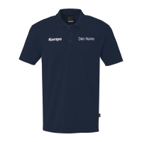 Kempa Poloshirt für Trainer Polo Shirt marine mit Aufdruck