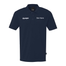 Kempa Poloshirt für Trainer Polo Shirt marine mit Aufdruck