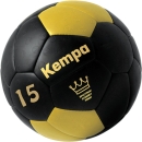Kempa Handball Spectrum Synergy Primo schwarz/gold mit Aufdruck Name Größe 1 + Kempa Ballpumpe