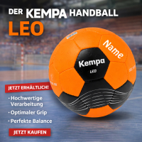 Kempa Handball orange Größe 3 mit Aufdruck Name