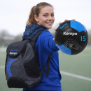 Kempa Handball Spectrum Synergy Primo schwarz/blau Größe 2 mit Aufdruck Name
