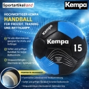 Kempa Handball Spectrum Synergy Primo schwarz/blau Größe 2 mit Aufdruck Name