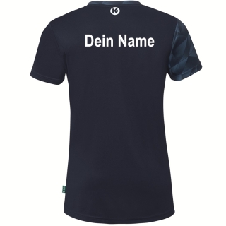 Kempa Trikot Athletics 29 Shirt Damen marine XS Aufdruck Name weiss