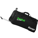 Kempa Handball Trolley M 60 L schwarz mit Aufdruck Name grün/weiß