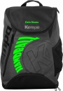 Kempa Handball Rucksack mit Namen – anthrazit/neon-grün personalisiert